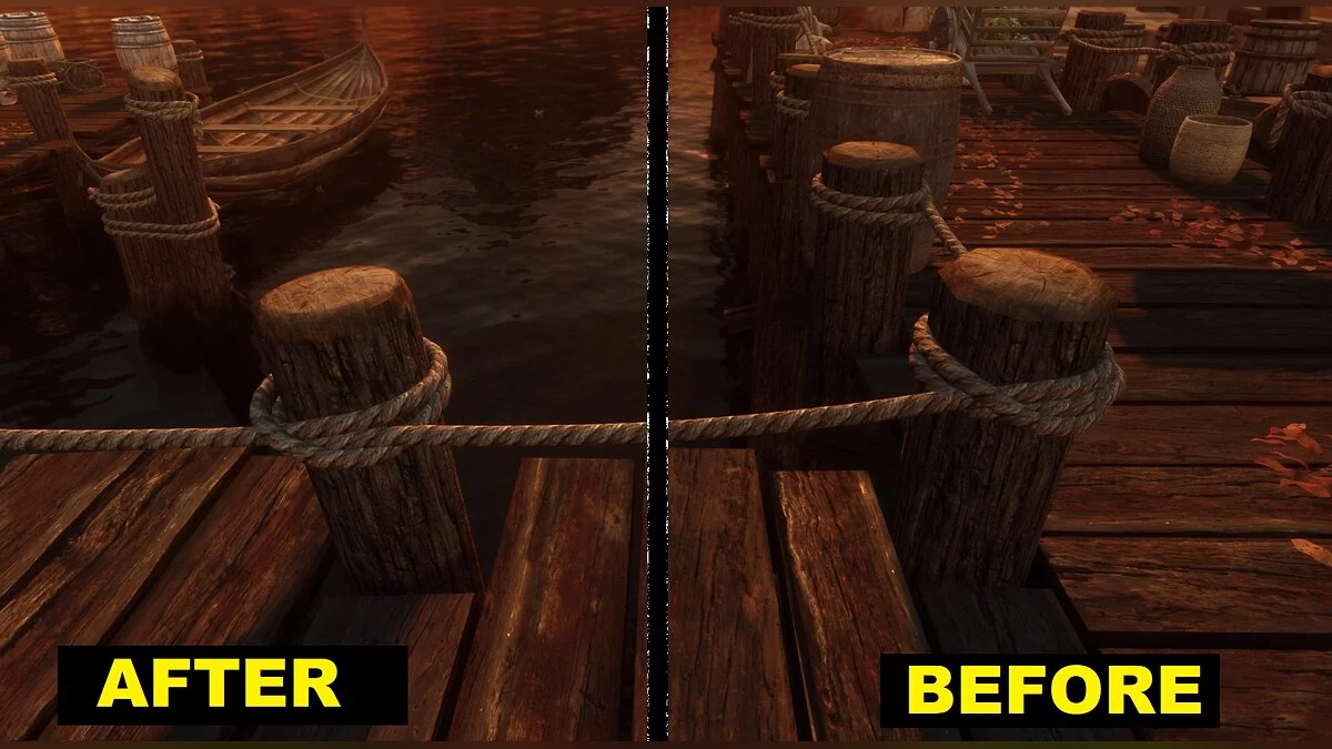 Elder Scrolls 5: Skyrim Special Edition — Високополігональна реконструкція доку Ріфтена