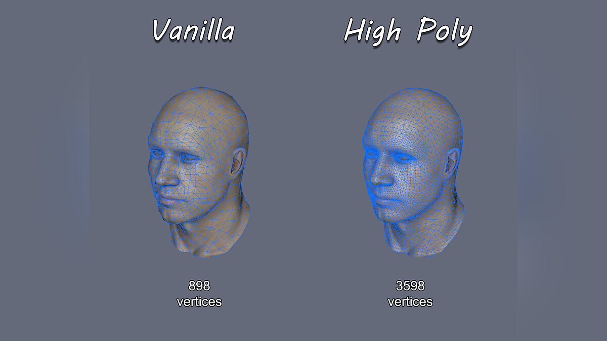 Elder Scrolls 5: Skyrim Special Edition — High poly head