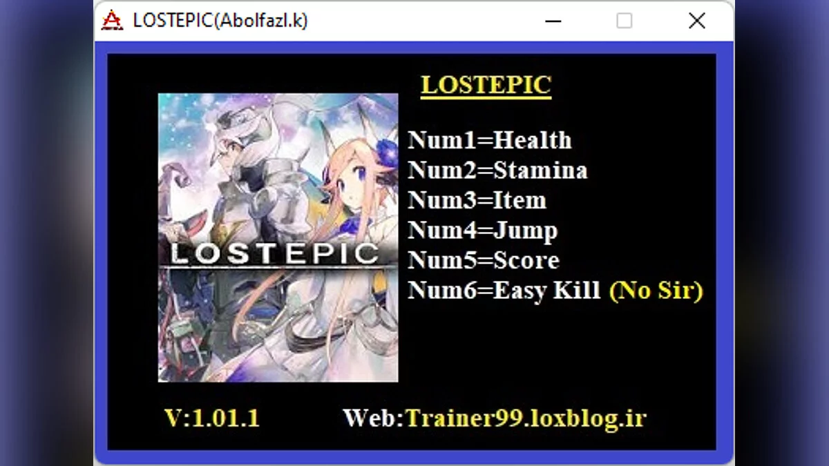 Lost Epic — Trainer (+6) [1.01.1]