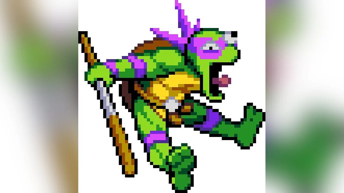 Teenage Mutant Ninja Turtles: Shredder&#039;s Revenge — Correcting turtle tongue color