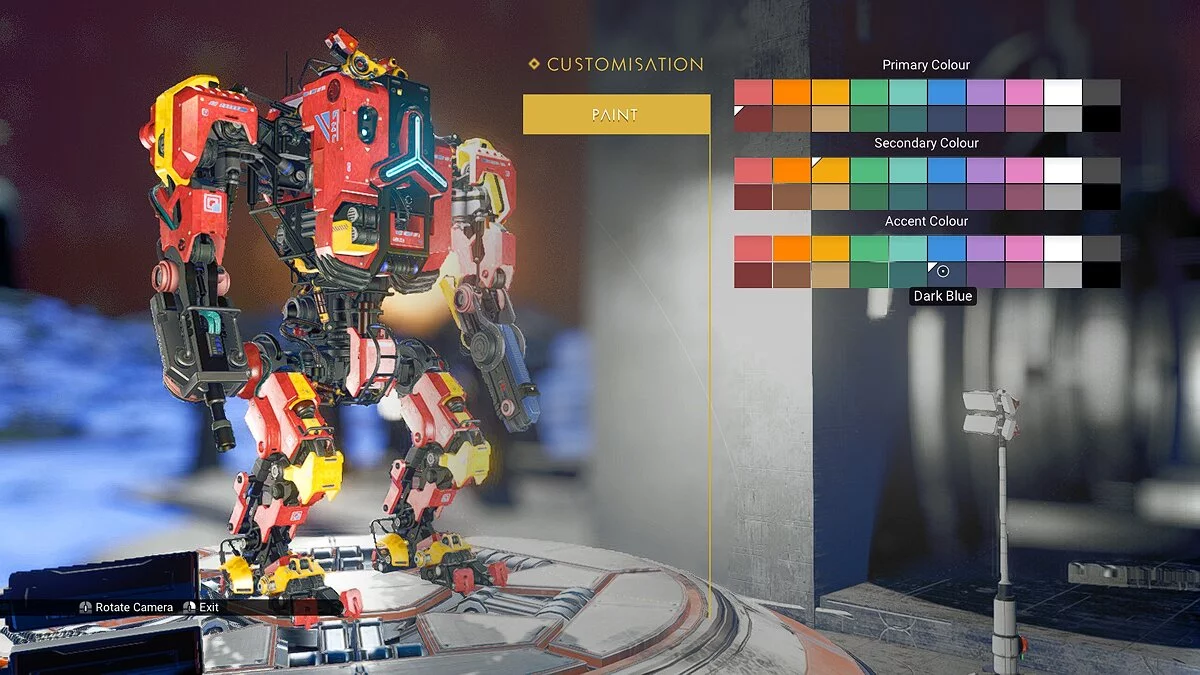 No Man&#039;s Sky — Налаштування жорсткого каркаса меха