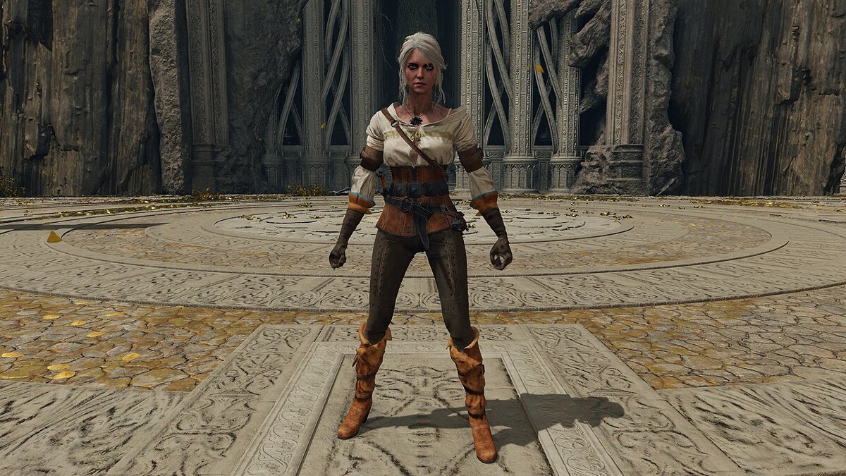 Elden Ring — Ciri from the game "The Witcher 3"