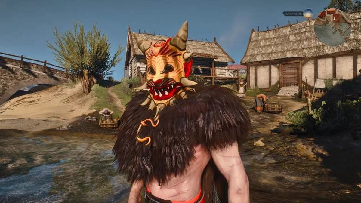 The Witcher 3: Wild Hunt - Complete Edition — Східні дерев'яні маски для Геральта
