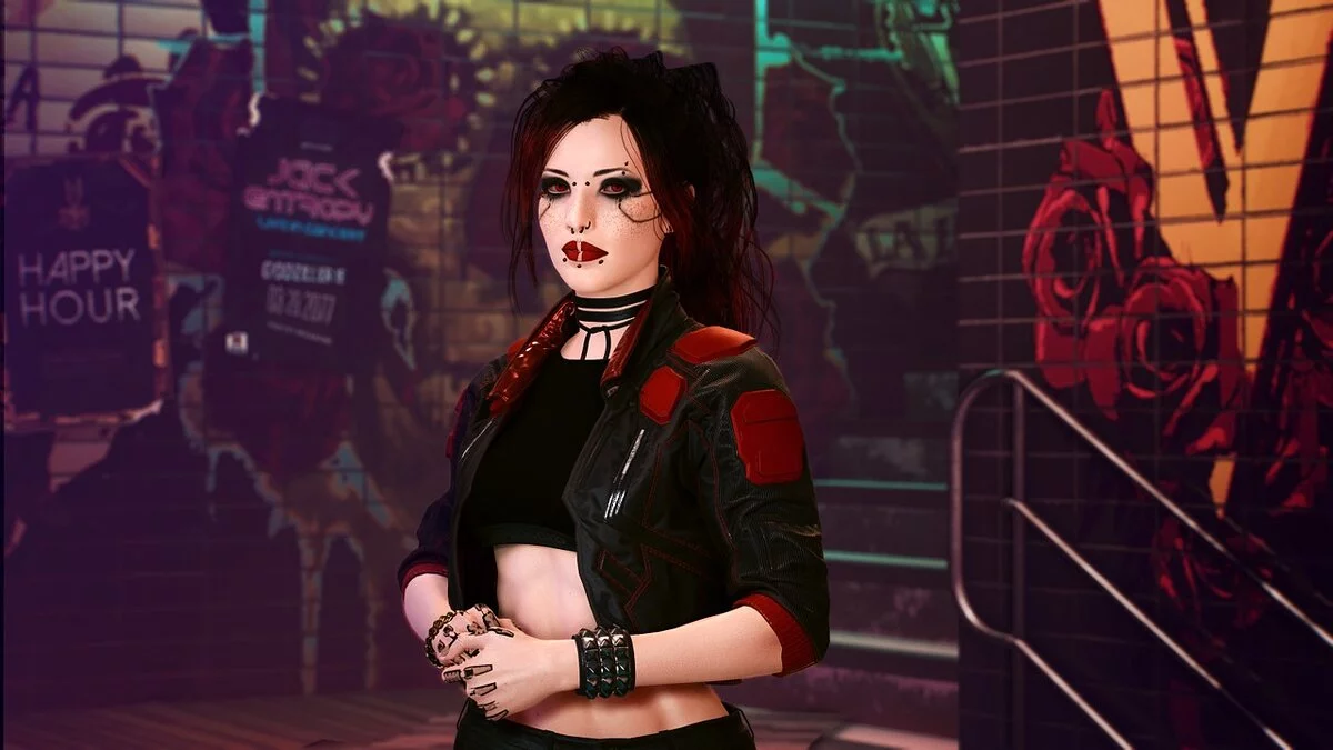 Cyberpunk 2077 — Лаура - пресет для Ві