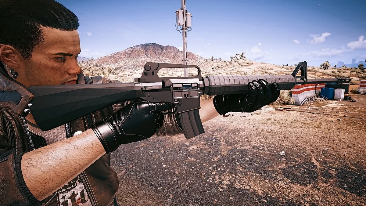 Cyberpunk 2077 — M16 — автоматична гвинтівка