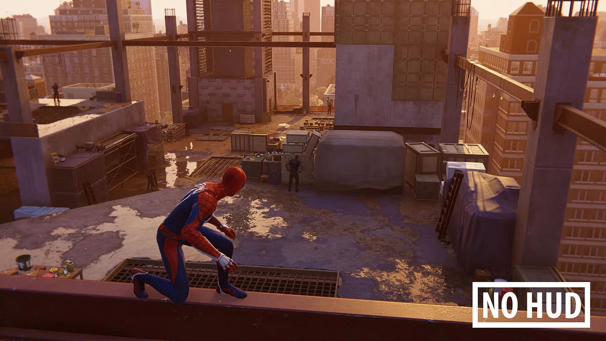 Marvel&#039;s Spider-Man Remastered — Disabling the interface