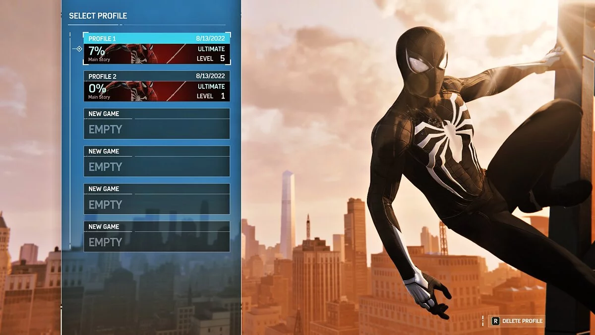 Marvel&#039;s Spider-Man Remastered — Nuevo juego con dificultad extrema.