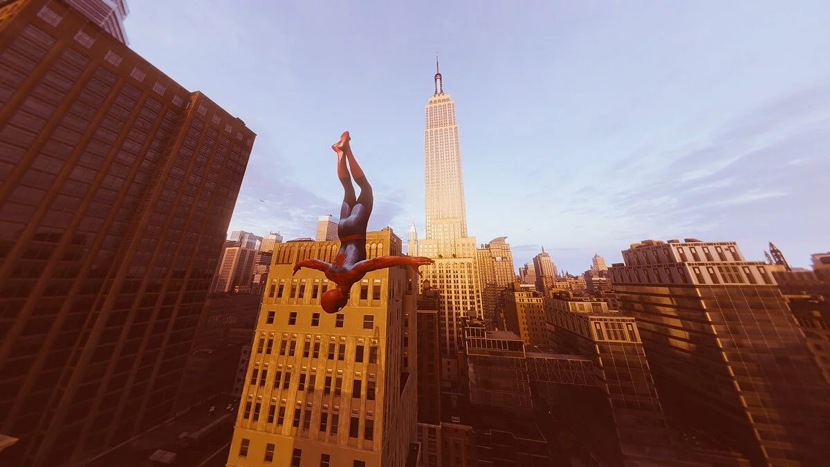 Marvel&#039;s Spider-Man Remastered — Golden Hour Graphics