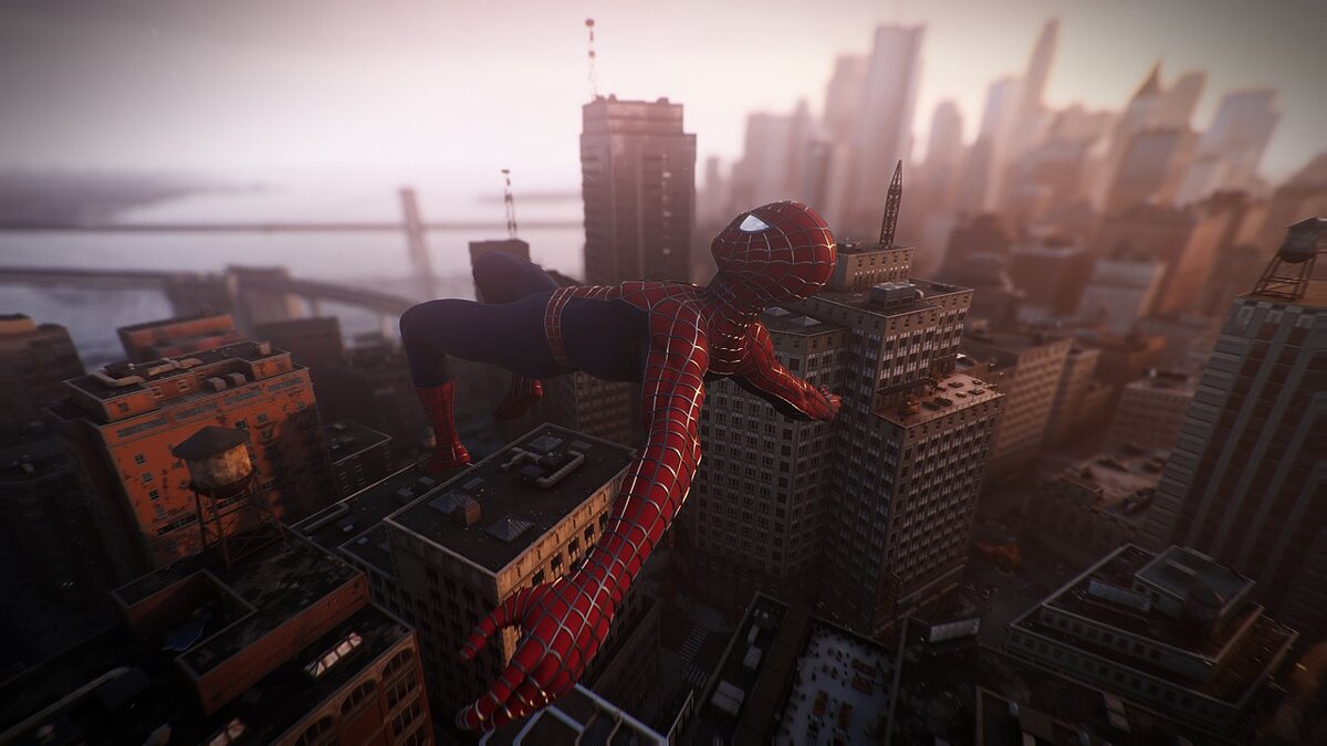 Marvel&#039;s Spider-Man Remastered — Graphics like in the movie