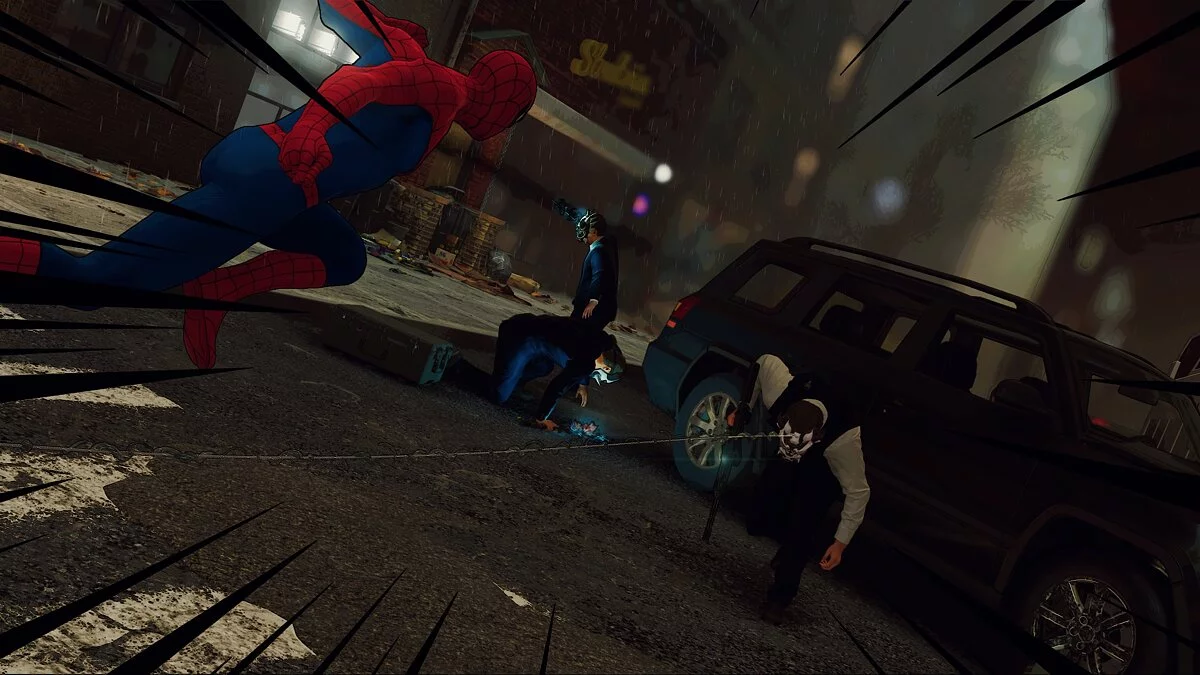 Marvel&#039;s Spider-Man Remastered — Графика как в игре Spider-Man: Shattered Dimensions