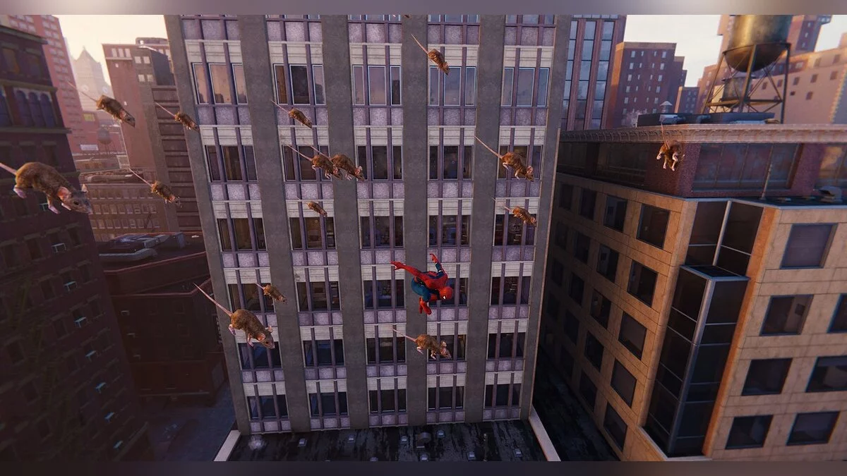 Marvel&#039;s Spider-Man Remastered — Flying rats