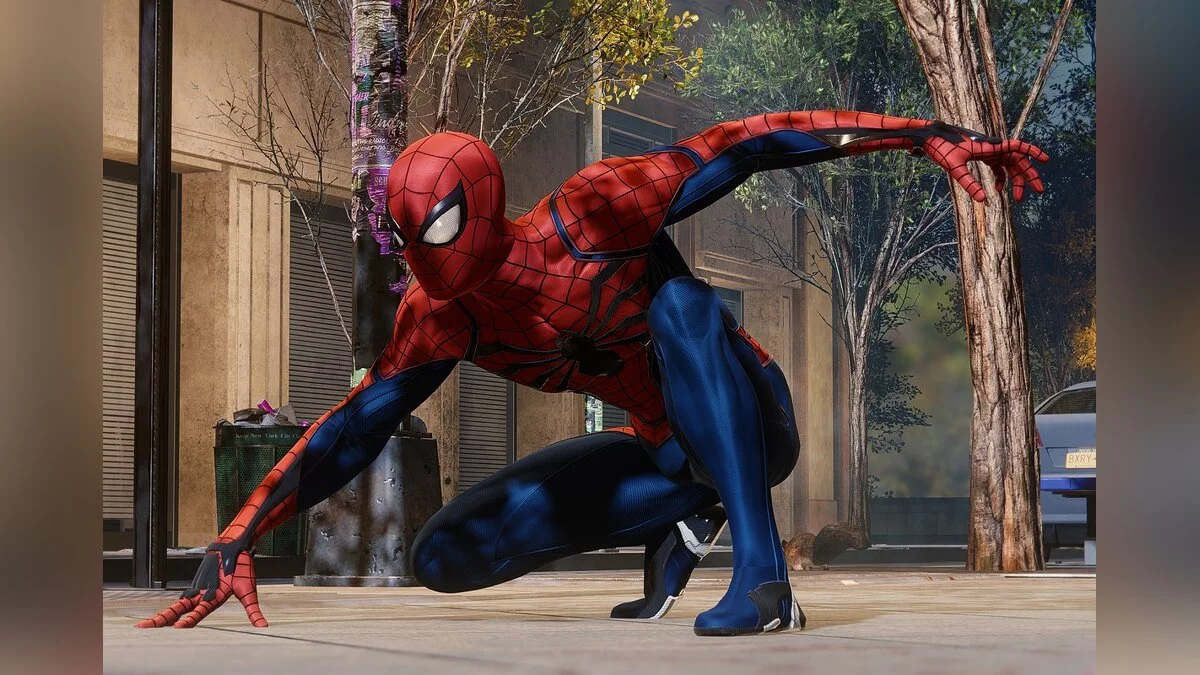 Marvel&#039;s Spider-Man Remastered — Extended Suit (Black Spider and other parts)