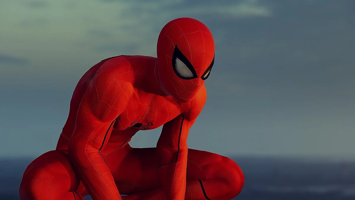 Marvel&#039;s Spider-Man Remastered — All red suit