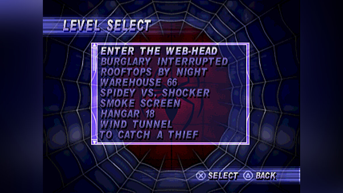 Marvel&#039;s Spider-Man Remastered — Level selection