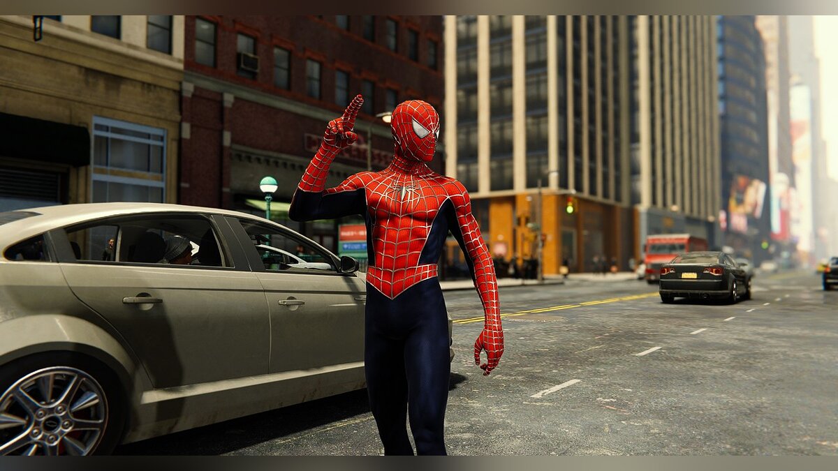 Marvel&#039;s Spider-Man Remastered — Improved Webbed Suit