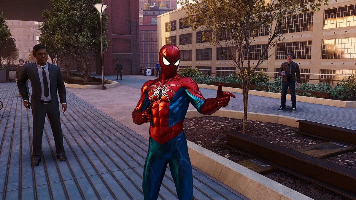 Marvel's Spider-Man Remastered — Біле світіння для Mark 4