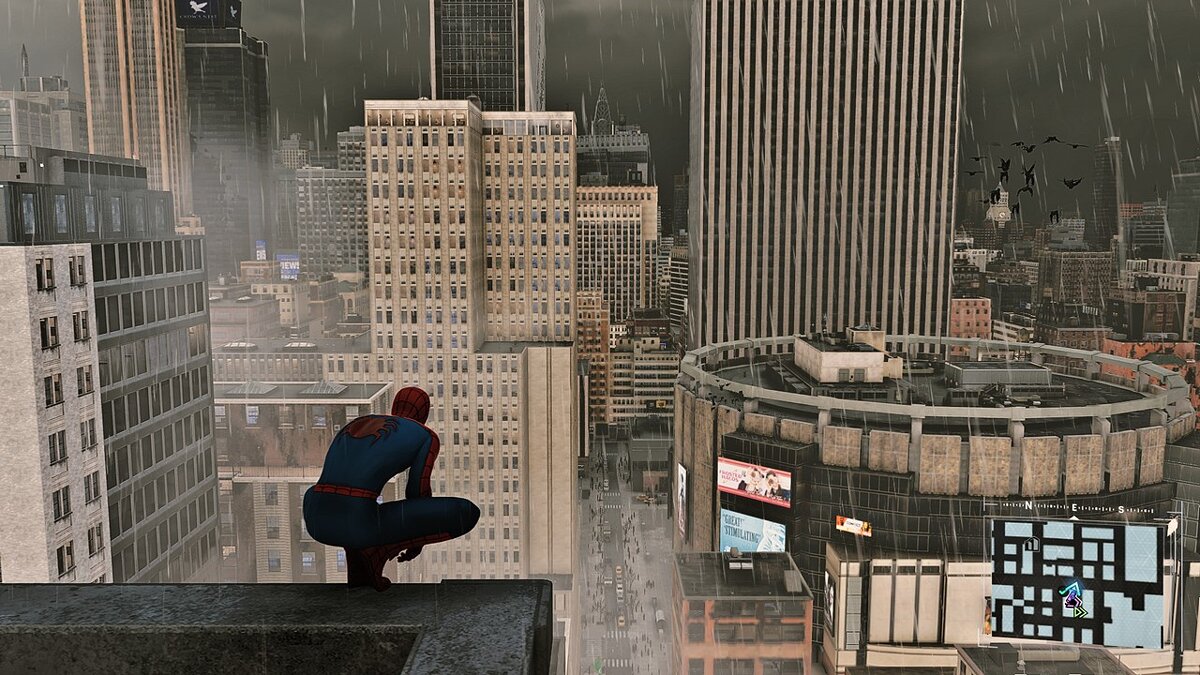 Marvel&#039;s Spider-Man Remastered — Rain at your chosen time of day