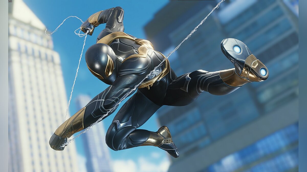 Marvel&#039;s Spider-Man Remastered — Black iron spider