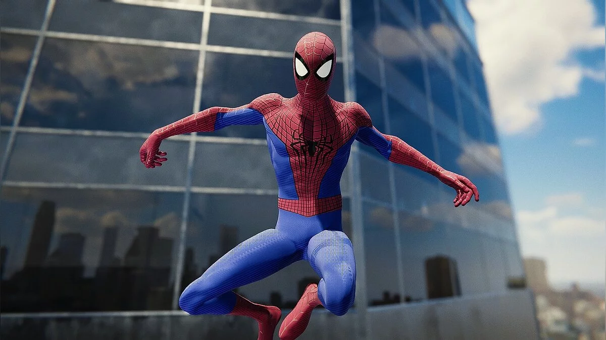 Marvel&#039;s Spider-Man Remastered — The Amazing Suit 2 (replaces Spider-Verse)