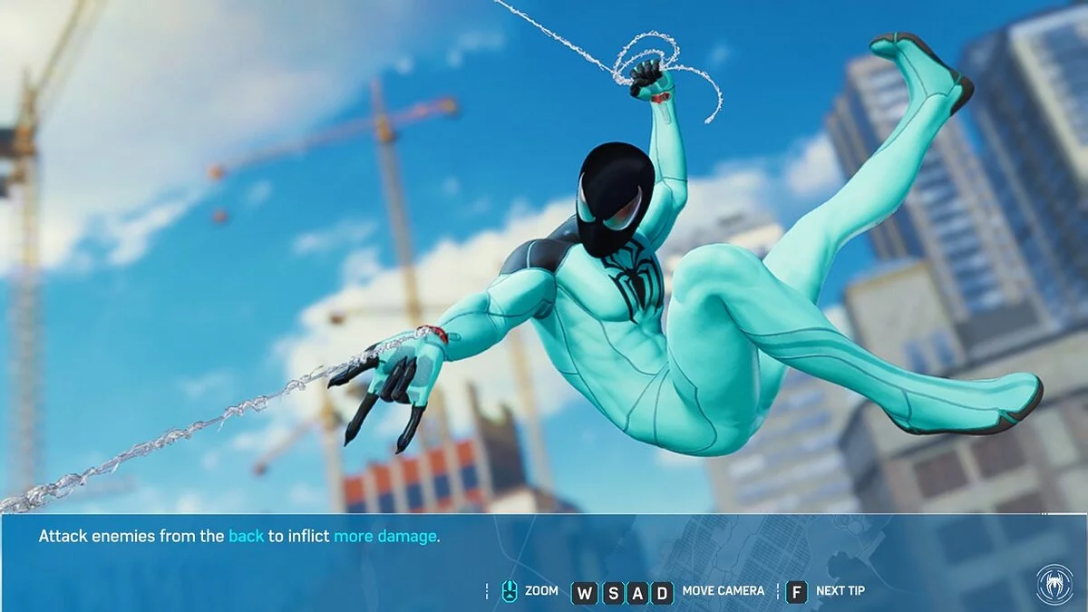 Marvel's Spider-Man Remastered — Червоний Павук 2 (блакитний)