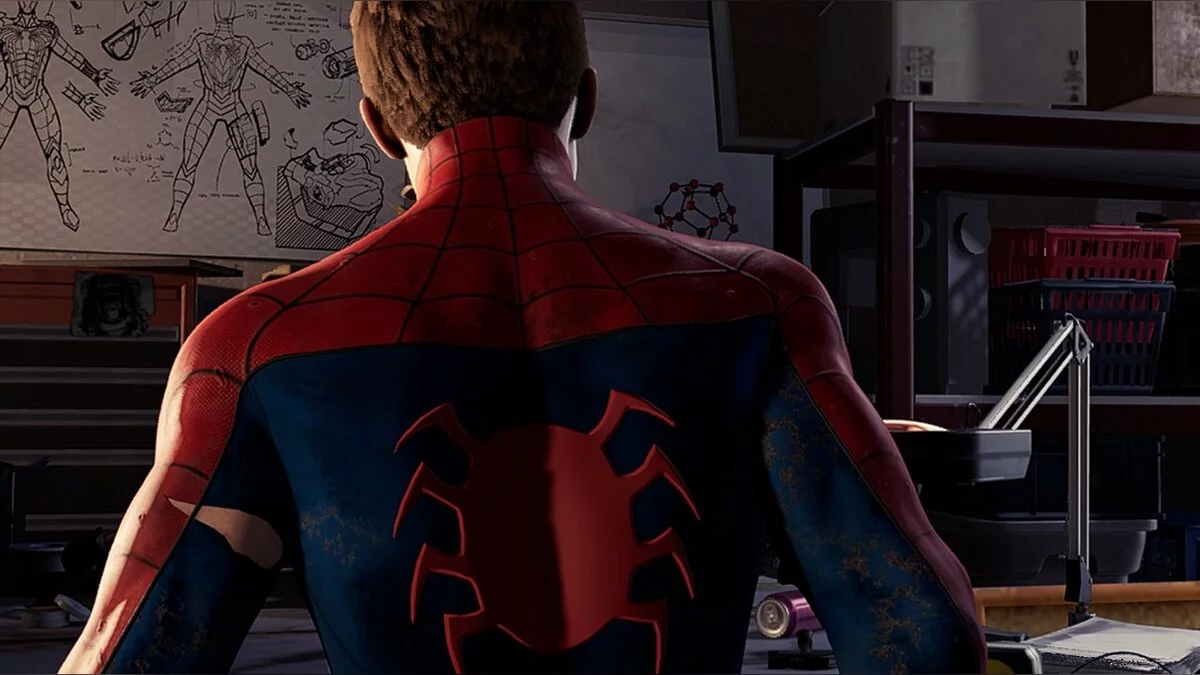 Marvel&#039;s Spider-Man Remastered — Класичний пошкоджений костюм