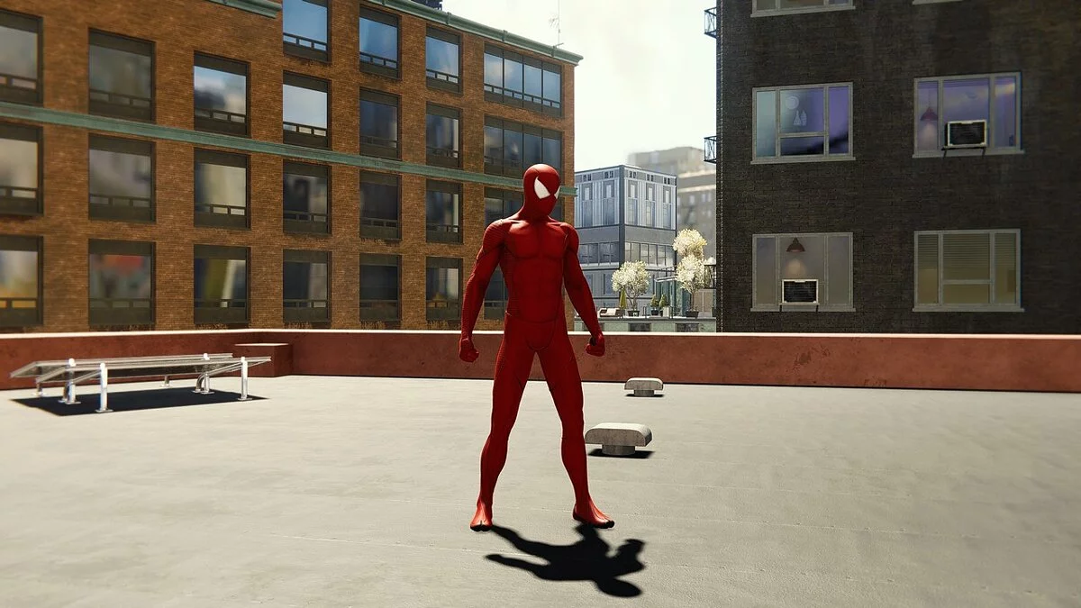 Marvel&#039;s Spider-Man Remastered — Empty suit