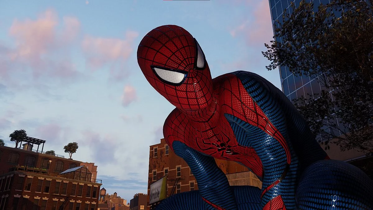 Marvel&#039;s Spider-Man Remastered — Lentes blancas para disfraz de Garfield