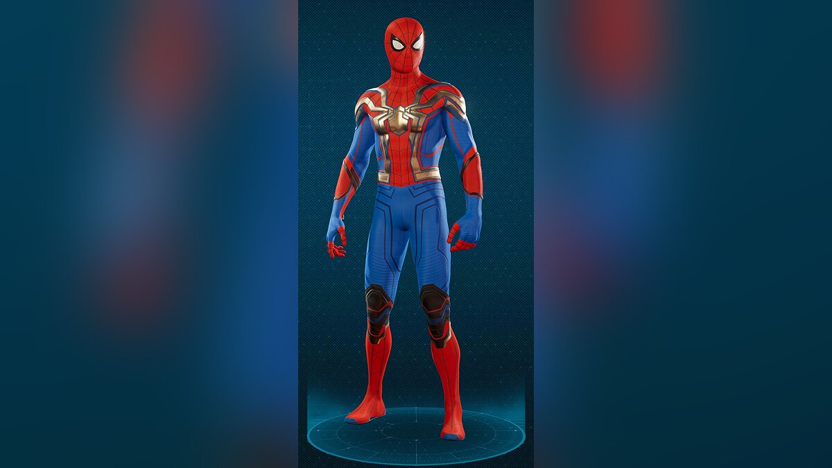 Marvel&#039;s Spider-Man Remastered — Blue "Integrated Suit"