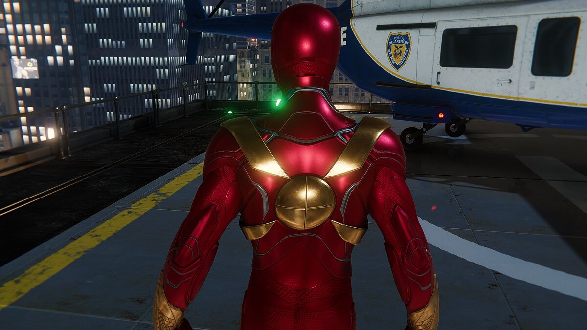 Marvel&#039;s Spider-Man Remastered — Symmetrical backpack "Iron Spider"