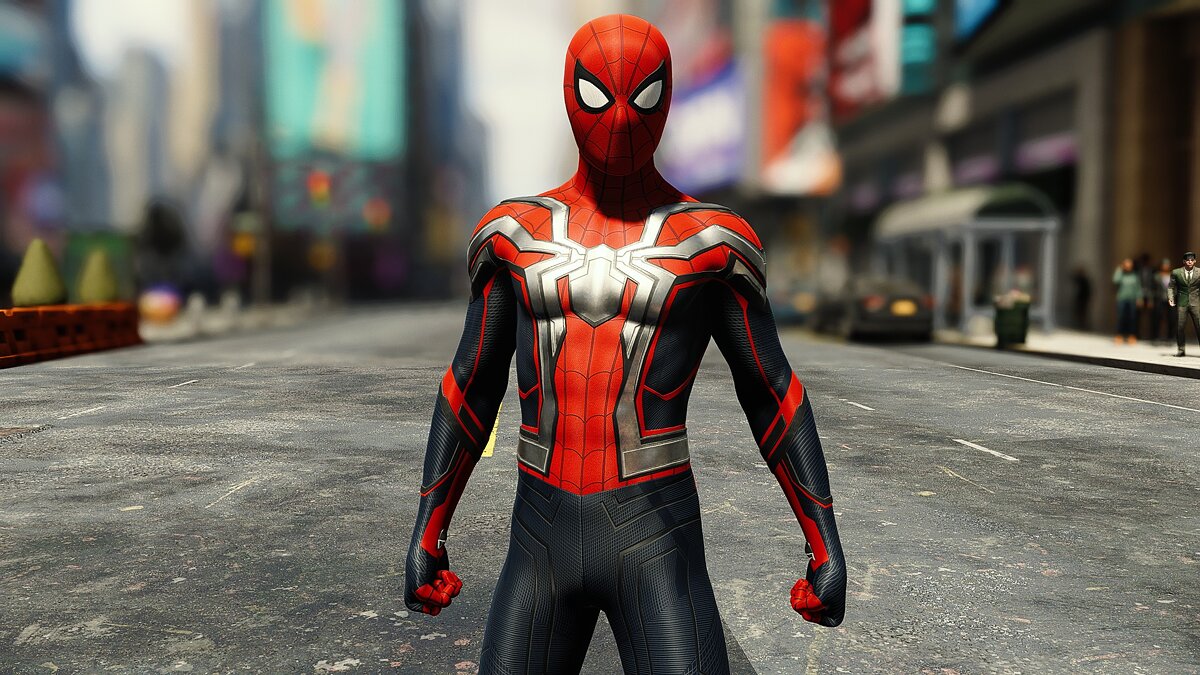 Marvel&#039;s Spider-Man Remastered — Silver "Integrated Suit"