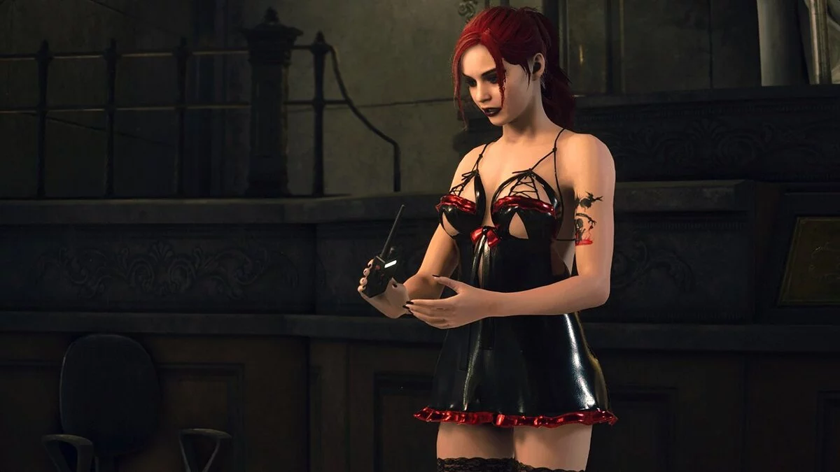 Resident Evil 2 — Клэр, спокуслива готика (RT)