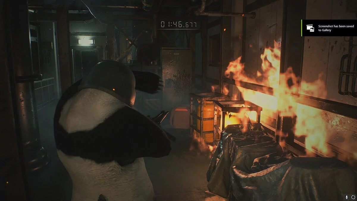 Resident Evil 2 — Панда Ханк та привиддя