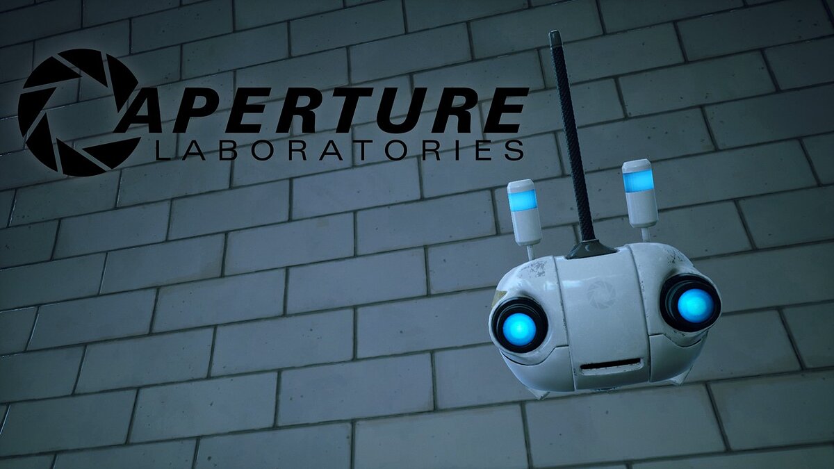 Stray — Portal 2 style companion drone