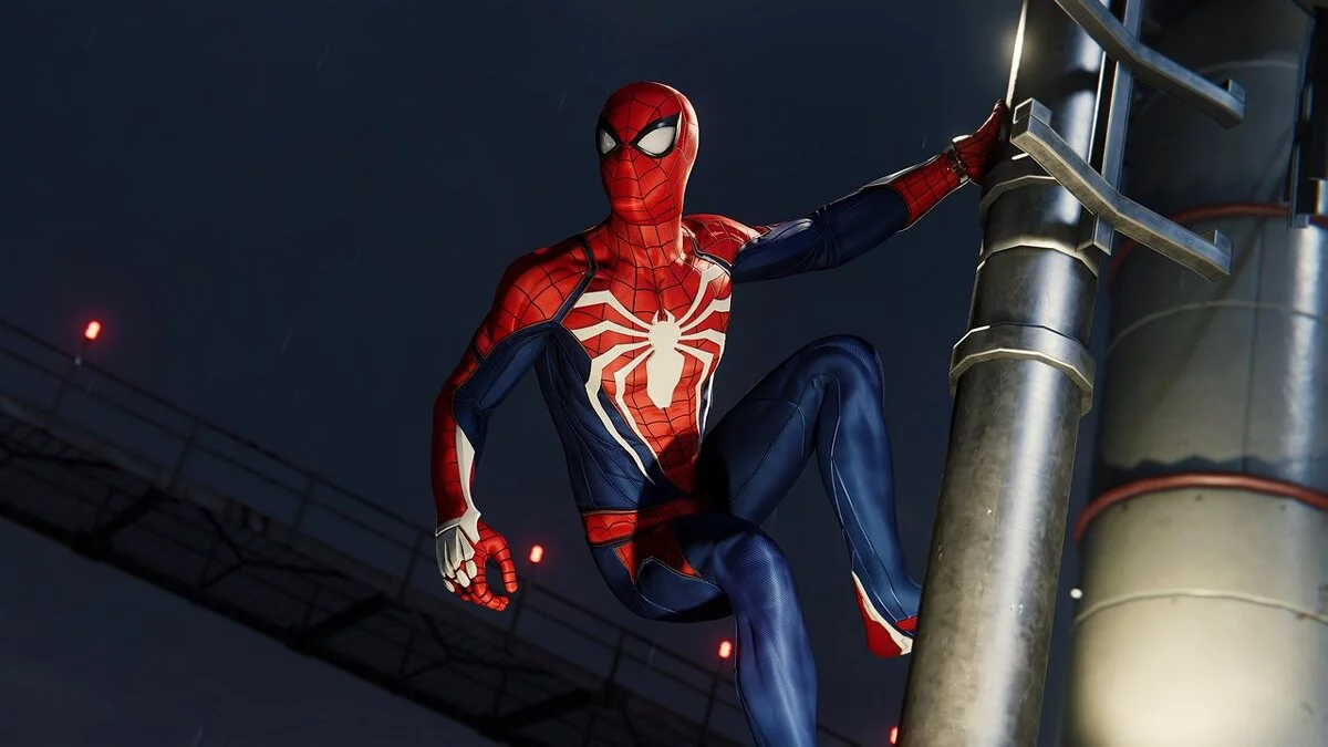 Marvel&#039;s Spider-Man Remastered — Deeper colors in "Upgraded Suit"