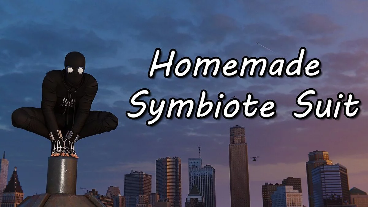 Marvel&#039;s Spider-Man Remastered — Homemade symbiote suit