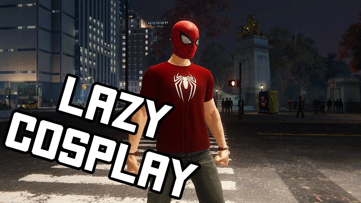 Marvel&#039;s Spider-Man Remastered — Lazy suit