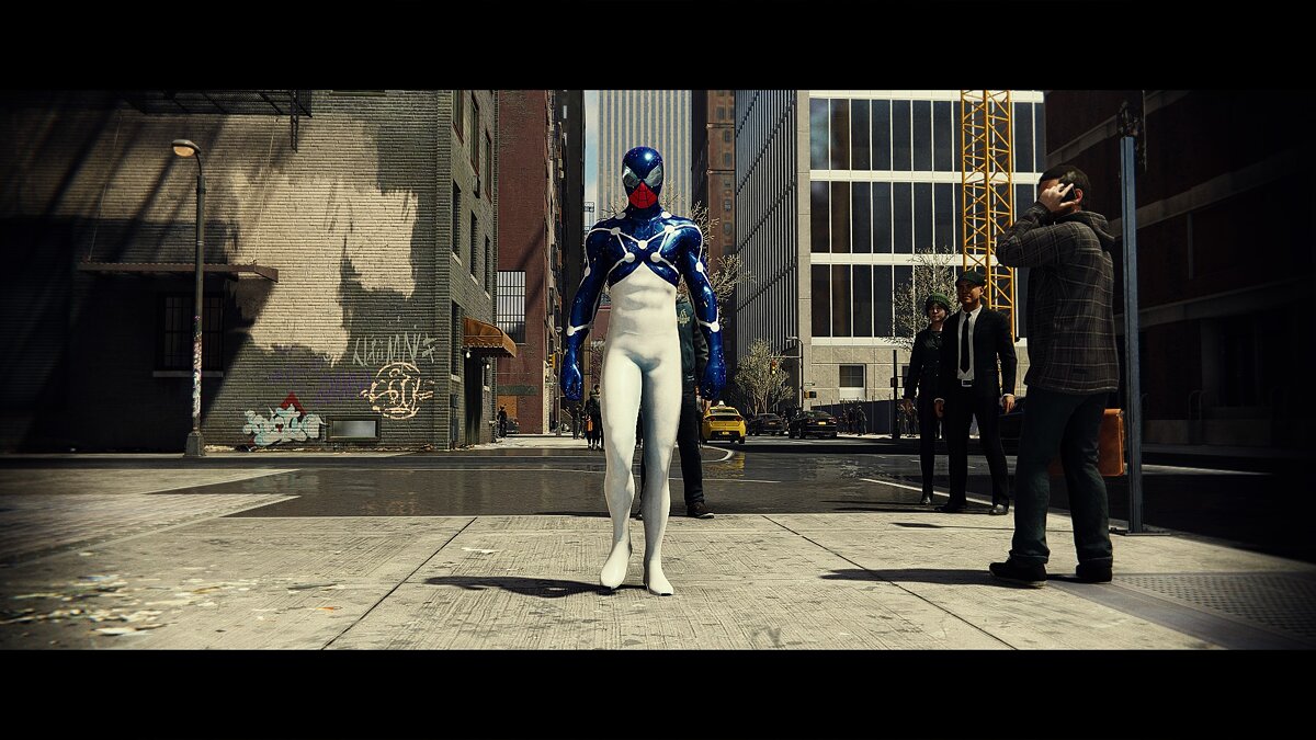 Marvel&#039;s Spider-Man Remastered — Captain Universe costume