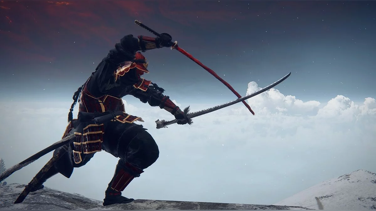 Elden Ring — Анімація катани з гри Sekiro