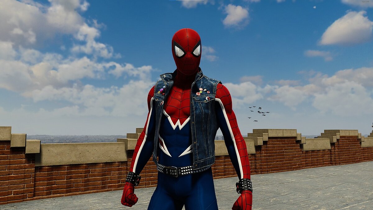 Marvel&#039;s Spider-Man Remastered — Removing Spikes from a Punk's Head