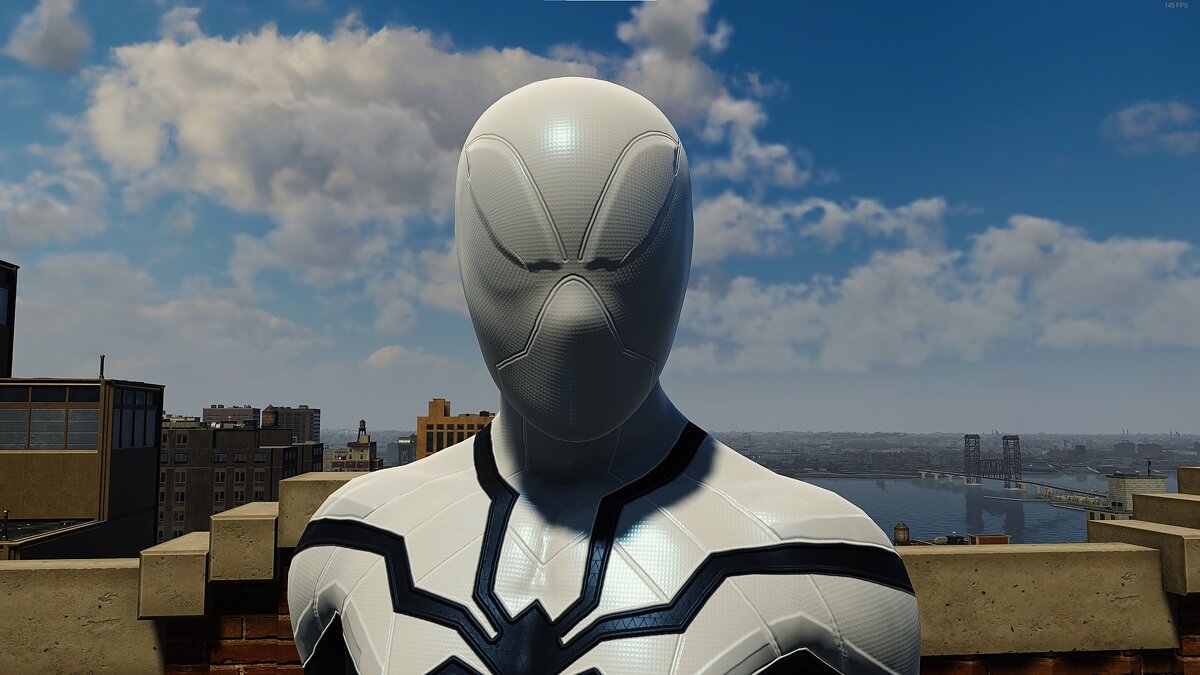 Marvel&#039;s Spider-Man Remastered — Removing lenses from the Future Foundation suit