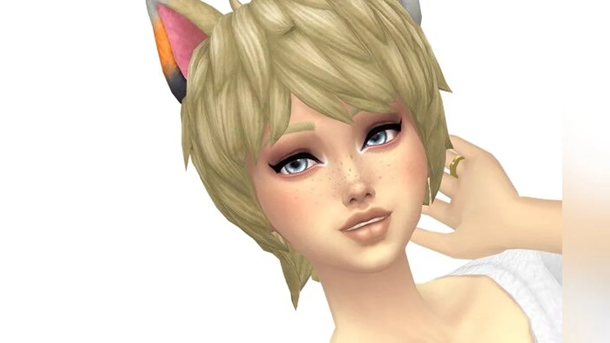 The Sims 4 — gatito animado