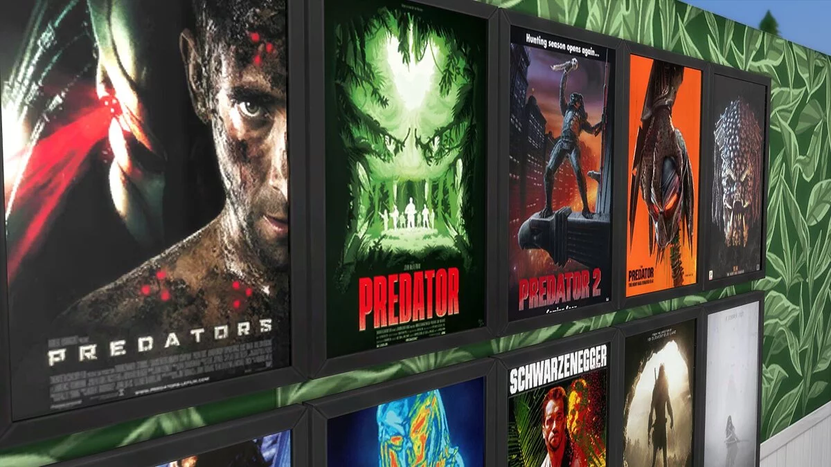 The Sims 4 — Колекції постерів з «Чужим» та «Хижаками»