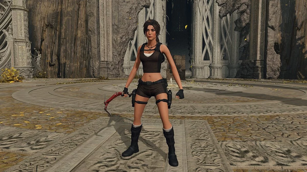 Elden Ring — Lara Croft del juego Underworld