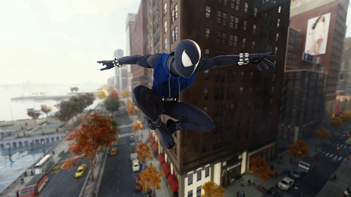 Marvel's Spider-Man Remastered — Костюм червоного павука - темно-сірий та синій