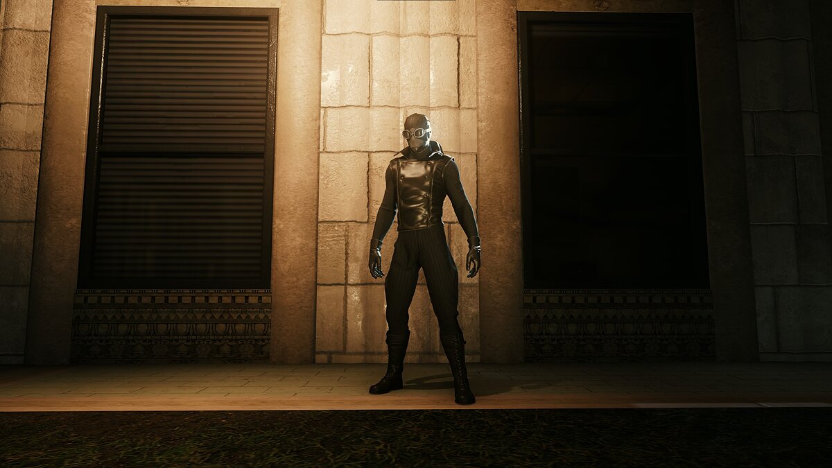 Marvel&#039;s Spider-Man Remastered — Noir costume without a gun