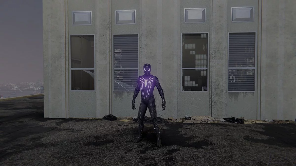 Marvel&#039;s Spider-Man Remastered — Purple "Antiok" suit