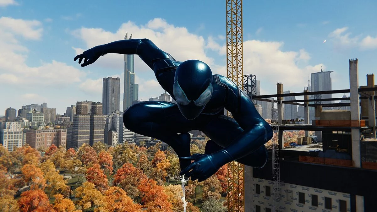 Marvel&#039;s Spider-Man Remastered — Traje azul marino Future Foundation