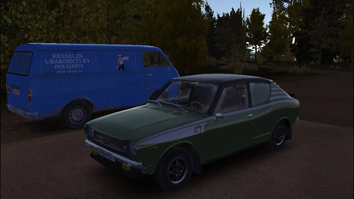 My Summer Car — Guardar - GT Satsuma, 10k puntos, hay habitaciones, casas, hay comida, la trama está tocada