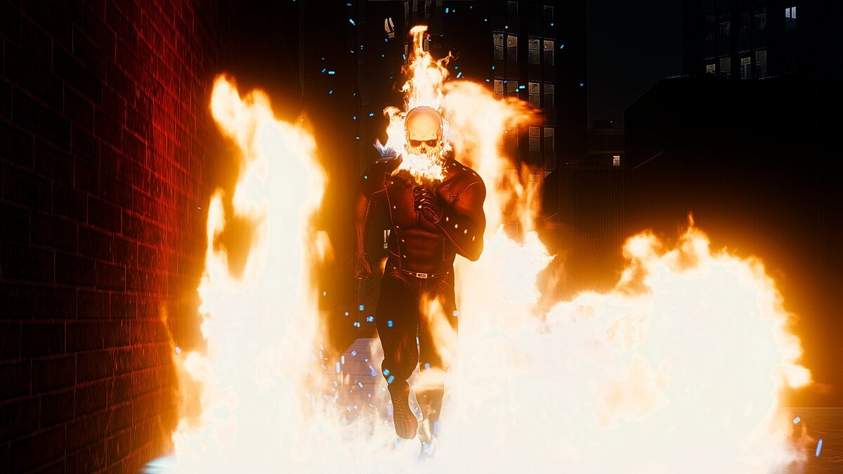 Marvel&#039;s Spider-Man Remastered — Ghost rider