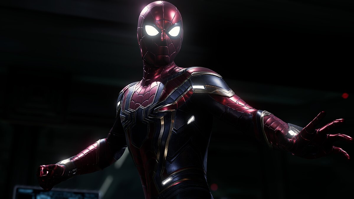 Marvel&#039;s Spider-Man Remastered — Iron Spider costume from the movie "Spider-Man: Homecoming"